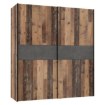 Forte Розсувна шафа 170 см Winnie Old – Wood Vintage/Бетон, W3NS823E5-C754 - Home Club, зображення 4