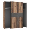 Forte Розсувна шафа 170 см Winnie Old – Wood Vintage/Бетон, W3NS823E5-C754 - Home Club, зображення 5