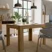 Forte Розкладний стіл 120x85 см, дуб Mauvella, TMST142-D108 - Home Club