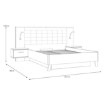 Forte Кровать с подъемным матрасом, RCQL2164B-C692 - Home Club, изображение 9