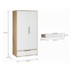 Forte Шафа для одягу L/P, OKYS821-Q344 - Home Club, зображення 9