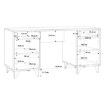 Forte Письмовий стіл, RVXB221-N41 - Home Club, зображення 5