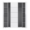 Forte Шафа 200 см Narago, біла, NRGS32511-120 - Home Club, зображення 3