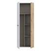 Forte Шкаф 70 см Net306 Дуб Artisan/Белый, MS264-C830 - Home Club, изображение 3