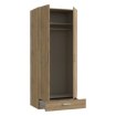 Forte Шафа 90 см із висувною шухлядою Econobox 2, дуб Mauvella, ECBS923-D108 - Home Club, зображення 4