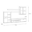 Forte Меблева стіна L, ZMBM01LB-C251 - Home Club, зображення 6