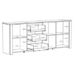 Forte Комод, BHLK241R-M954 - Home Club, зображення 8