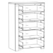 Forte Комод, BHLK311-M954 - Home Club, зображення 8