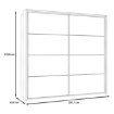 Forte Шкаф для одежды, RCQS92413B-C692 - Home Club, изображение 7