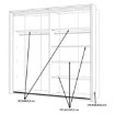 Forte Шкаф для одежды, RCQS92413B-C692 - Home Club, изображение 8