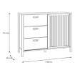 Forte Комод P, JTNK221R-D129 - Home Club, зображення 8