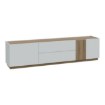 Forte Тв-тумба з висувними ящиками, 200 см, Lewisville, Secret Grey/Дуб Валенсія, LWST131-M829B - Home Club, зображення 4