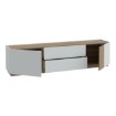 Forte Тв-тумба з висувними ящиками, 200 см, Lewisville, Secret Grey/Дуб Валенсія, LWST131-M829B - Home Club, зображення 5