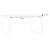 Forte Письмовий стіл 140x80 см Duro, DURB202-T75 - Home Club, зображення 5