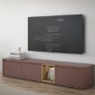 Forte Тумба під телевізор 220 см Breathtaker, теракота/дуб Mauvella, BTHTH141-Q191 - Home Club, зображення 2