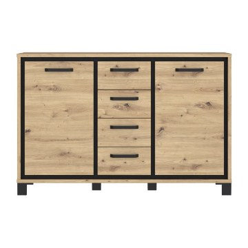 Forte Комода в стилі лофт 140 см Trondheim, TDHK233-C773 - Home Club