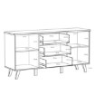 Forte Комод, VNKK231-L25 - Home Club, зображення 10