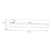 Forte Настінна полиця, BHLB01-M635 - Home Club, зображення 4