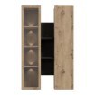 Forte Навісна вітрина 85 см Breathtaker Дуб Artisan/Дуб Cabezone, BTHVH331-M703 - Home Club, зображення 4