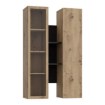 Forte Навісна вітрина 85 см Breathtaker Дуб Artisan/Дуб Cabezone, BTHVH331-M703 - Home Club, зображення 6