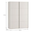 Forte Шкаф для одежды, SSQS72411-U60 - Home Club, изображение 7