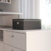 Forte Білий письмовий стіл із комодом 140x70 см, T2KB231L-C734 - Home Club, зображення 6