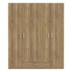 Forte Шкаф высотой 180 см с ящиком Econobox 2, дуб Mauvella, ECBS941-D108 - Home Club, изображение 2