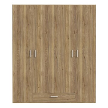 Forte Шкаф высотой 180 см с ящиком Econobox 2, дуб Mauvella, ECBS941-D108 - Home Club