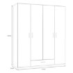 Forte Шкаф высотой 180 см с ящиком Econobox 2, дуб Mauvella, ECBS941-D108 - Home Club, изображение 6