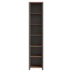 Forte Вузька стелажна стійка Clif Old – Wood Vintage/Бетон, CLFR715-C546 - Home Club, зображення 2