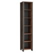 Forte Вузька стелажна стійка Clif Old – Wood Vintage/Бетон, CLFR715-C546 - Home Club, зображення 3