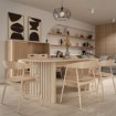 Forte Розкладний стіл, TBLT7128-D129 - Home Club