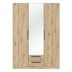 Forte Шафа з дзеркалом і шухлядами 150 см Cadixo Дуб Artisan, CDXS83S-D78 - Home Club, зображення 2