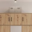 Forte Велика накладка на шафу Niko «Дуб Artisan», NIKN83-D78 - Home Club