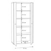 Forte Шкаф для одежды, T2KK521-D78 - Home Club, изображение 7