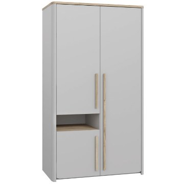 Forte Шафа 110 см Surfinio Сірий/Дуб Катанія, SFNS721R-M378 - Home Club