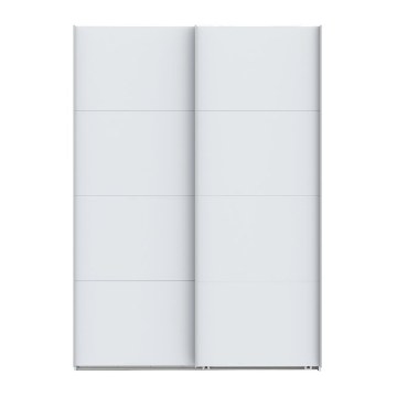 Forte Розсувна шафа 150 см Sophistispace, біла, SSQS72411-120 - Home Club