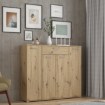 Forte Комода 140 см, дуб Artisan, RPSK341-D78 - Home Club
