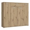 Forte Комода 140 см, дуб Artisan, RPSK341-D78 - Home Club, зображення 4