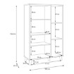 Forte Шафа-вітрина, GLKV522L-Q249 - Home Club, зображення 12