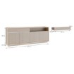 Forte Комод, FCRK242LB-Q288 - Home Club, зображення 12