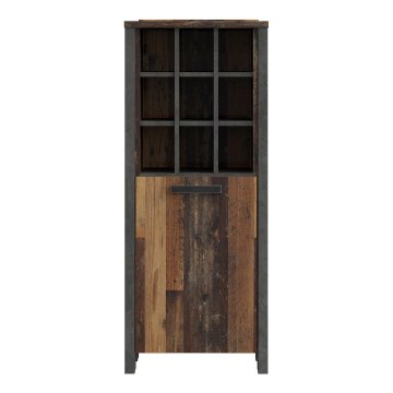 Forte Барна шафа Clif Old – Wood Vintage/Бетон, MFF2013-C546 - Home Club