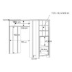 Forte Барна шафа Clif Old – Wood Vintage/Бетон, MFF2013-C546 - Home Club, зображення 9