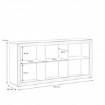 Forte Комод, TZK23B-P82 - Home Club, зображення 5