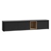 Forte Тумба під телевізор 220 см Breathtaker Дуб Cabezone/Дуб Artisan/Дуб Чорний, BTHTH141-Q194 - Home Club, зображення 6