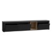 Forte Тумба під телевізор 220 см Breathtaker Дуб Cabezone/Дуб Artisan/Дуб Чорний, BTHTH141-Q194 - Home Club, зображення 8