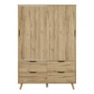 Forte Шафа для одягу, VNKS821-D55 - Home Club, зображення 4