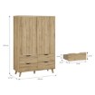 Forte Шафа для одягу, VNKS821-D55 - Home Club, зображення 8