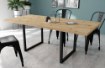 Forte Стол в стиле лофт 180–260 × 90 см, TBLT483-C826 - Home Club