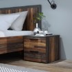 Forte Приліжкова тумба 45 см із шухлядами Old – Wood Vintage/Бетон, ATTK011-C546 - Home Club